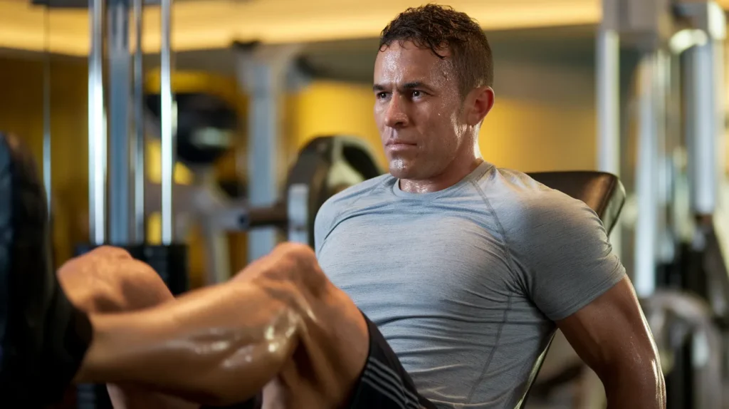 What is the correct way to warm up before lifting weights?